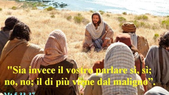 VANGELO DEL GIORNO  * Sabato 16 Giugno 2018