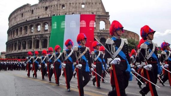 Una storia lunga 204 anni : Arma dei Carabinieri, cerimonie a Roma e in Italia.