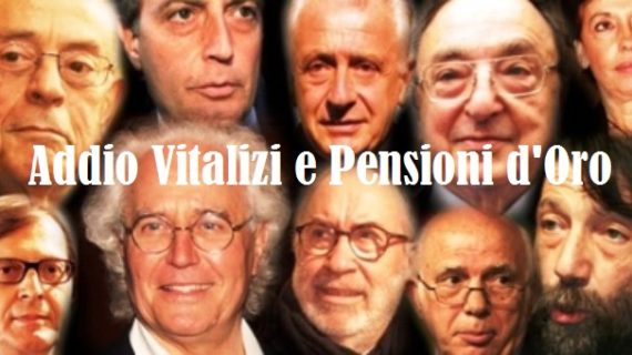 Addio  Vitalizi agli ex deputati : la Presidenza della Camera ha approvato la delibera.