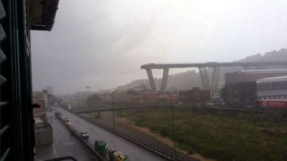 Crollo del ponte a Genova: molte vittime.