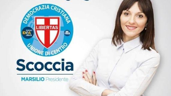 MARIANNA SCOCCIA (Sindaco di Prezza/AQ) candidata nella lista della Democrazia Cristiana alle prossime elezioni regionali dell’Abruzzo – circoscrizione de L’Aquila.