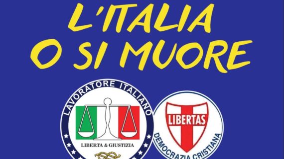 Prende corpo su tutto il territorio nazionale il movimento di protesta promosso da IL LAVORATORE ITALIANO e DEMOCRAZIA CRISTIANA: “O SI RIFA’ L’ITALIA O SI MUORE !”