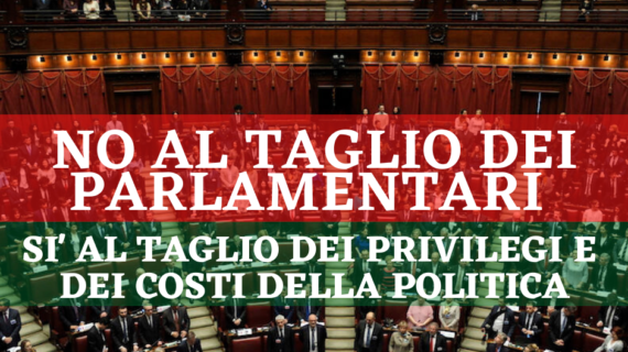 Anche il Movimento Giovanile della Democrazia Cristiana si schiera apertamente per il “NO” al taglio dei parlamentari al referendum del 20/21 settembre 2020