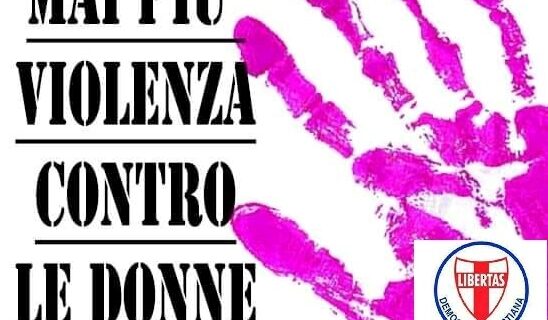 25 novembre 2020: Giornata internazionale contro la violenza sulle donne – Al via il progetto “Cleopatra”, promosso dal Movimento Femminile e per le Pari Opportunità della Democrazia Cristiana.