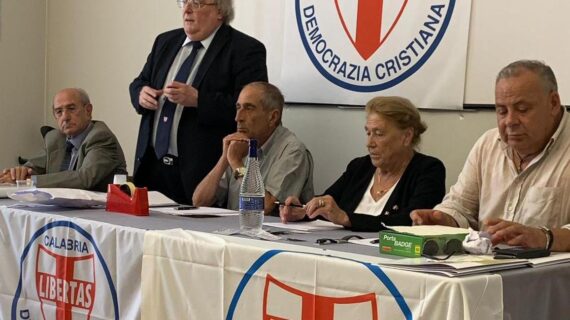 Venerdì 26 febbraio 2021 – ore 9.30 – a Lamezia Terme (CZ) – riunione del Comitato Direttivo regionale della Democrazia Cristiana della Calabria