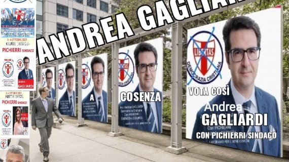 ECCO LE FOTO DEI NOSTRI CANDIDATI D.C. A COSENZA !