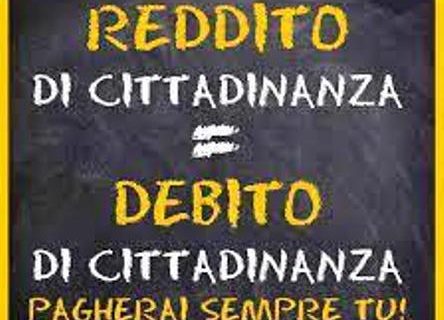 AUMENTA ANCORA IL “DEBITO DI CITTADINANZA” !