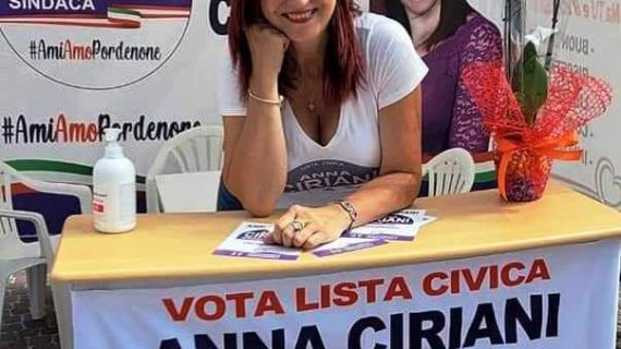 LA NEO-ELETTA CONSIGLIERE COMUNALE A PORDENONE PROF.SSA ANNA CIRIANI: IL CIVISMO COME ANTIDOTO AI MALI DELLA POLITICA ITALIANA DESUETA E CORROTTA