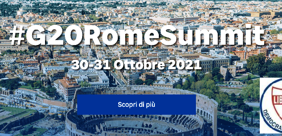 UN REPORT IN DIRETTA DE “IL POPOLO” SUL G20 – ROMA CAPUT MUNDI – I GRANDI SI CONFRONTANO PER UNA POLITICA MONDIALE VERSO UNA “GREEN LIFE” * PRIMA EDIZIONE