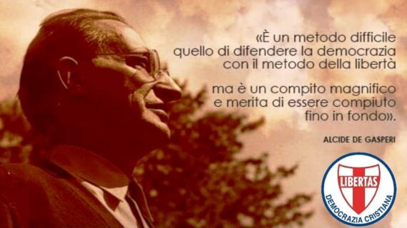 19 AGOSTO 2024: IL RICORDO DI ALCIDE DE GASPERI, POLITICO INTEGERRIMO A SERVIZIO DEL POPOLO ITALIANO NEL SETTANTESIMO ANNIVERSARIO DELLA SUA SCOMPARSA ! 