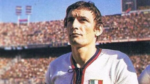 ADDIO ROMBO DI TUONO. ADDIO A GIGI RIVA. UN MITO DEL CALCIO ITALIANO