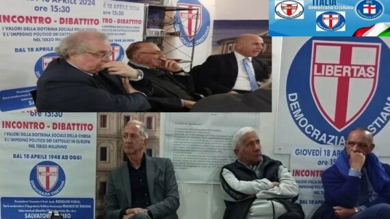 PROCEDE L’ATTIVITA’ DEL COMITATO PER LA RIUNIFICAZIONE DELLA DEMOCRAZIA CRISTIANA INTITOLATO AD “ALCIDE DE GASPERI” – INTERESSANTE CONVEGNO ORGANIZZATO PRESSO LA SEDE D.C. IN VIA GIOBERTI 54 A ROMA.