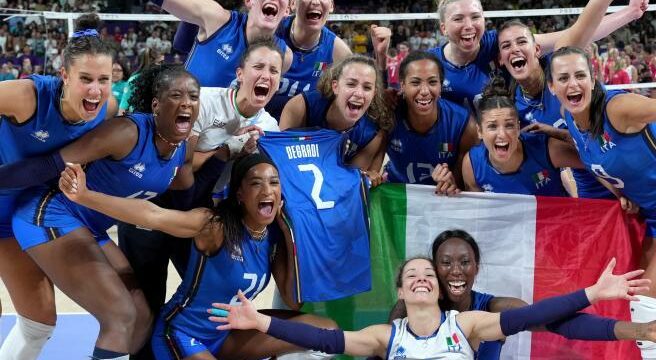 La Volley azzurra sul podio più alto delle Olimpiadi: è medaglia d’oro !