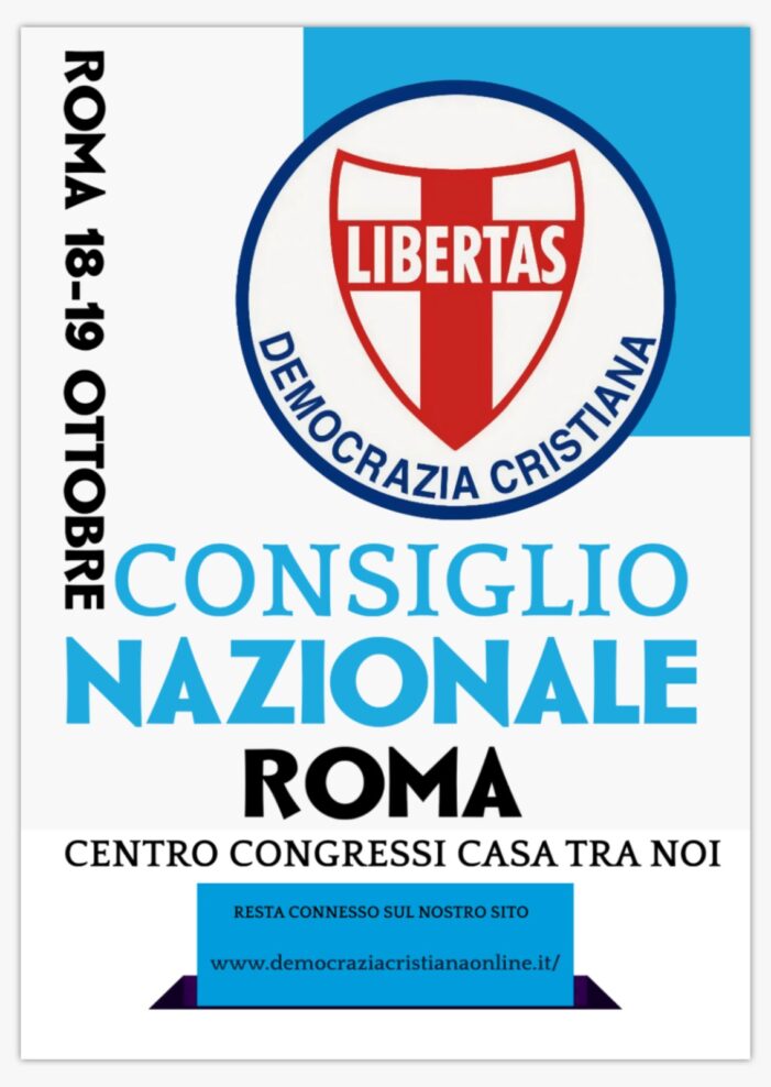 VIVACE E PARTECIPATO INCONTRO TELEMATICO DELLA DEMOCRAZIA CRISTIANA PROMOSSO DAL SEGRETARIO NAZIONALE D.C. ANGELO SANDRI (LUNEDI’ 23 SETTEMBRE 2024).