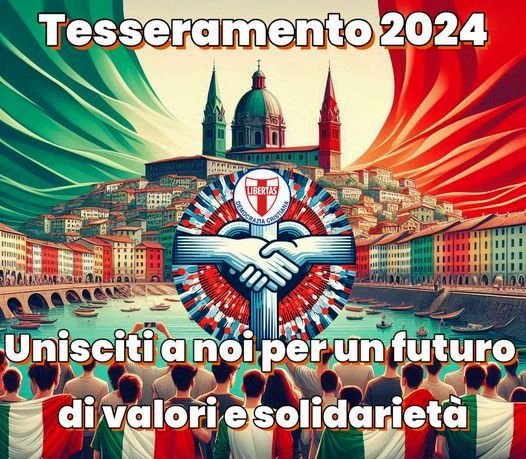 GIOVEDI’ 19 SETTEMBRE 2024 – ORE 18.30 – RIUNIONE TELEMATICA DELLA DEMOCRAZIA CRISTIANA PROPOSTA DALLA SEGRETERIA ORGANIZZAZIVA NAZIONALE D.C. !