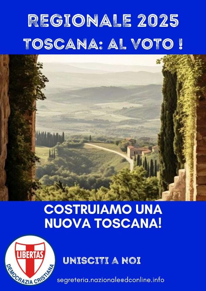 INTERESSANTE “MEETING” DELLA DEMOCRAZIA CRISTIANA DELLA TOSCANA SABATO 28 SETTEMBRE 2024 AL LIDO DI CALAMBRONE – TIRRENIA (IN PROVINCIA DI PISA).