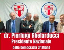 Il Dott. Pierluigi Ghelarducci (Livorno) è il nuovo Presidente nazionale della Democrazia Cristiana italiana !