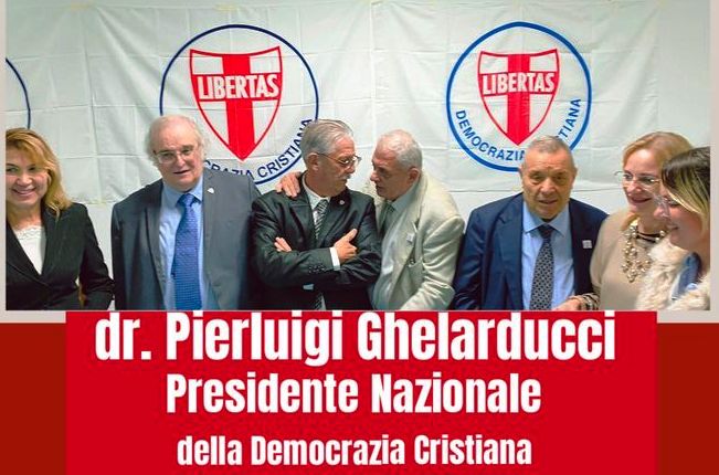 Il Dott. Pierluigi Ghelarducci (Livorno) è il nuovo Presidente nazionale della Democrazia Cristiana italiana !