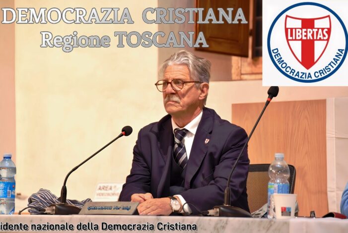 Il Presidente nazionale D.C. Dott. Pierluigi Ghelarducci: ” Stiamo lavorando per l’unità della Democrazia Cristiana ! “