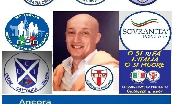 PROSEGUE IL LAVORO CERTOSINO ED EFFICACE DEL DOTT. GIACOMO TALPONE (ALESSANDRIA) TESO ALLA RIUNIFICAZIONE DELLA DEMOCRAZIA CRISTIANA !