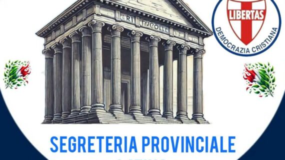 LA SODDISFAZIONE ESPRESSA DAL SEGRETARIO ORGANIZZATIVO PROVINCIALE DELLA D.C. DI LATINA MAURIZIO NARDOCCI PER LA BUONA CRESCITA REGISTRATA NEL 2024 DALLA D.C. PONTINA.