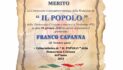 ASSEGNATO A FRANCO CAPANNA (TERAMO) IL RICONOSCIMENTO QUALE MIGLIOR EDITORIALISTA DE “IL POPOLO” DELLA DEMOCRAZIA CRISTIANA PER L’ANNO 2024 !