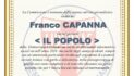 FRANCO CAPANNA (TERAMO): I RICONOSCIMENTI SONO IL SEGNO DEI VALORI APPARTENENENTI ALLA NOSTRA SOCIETA’ !